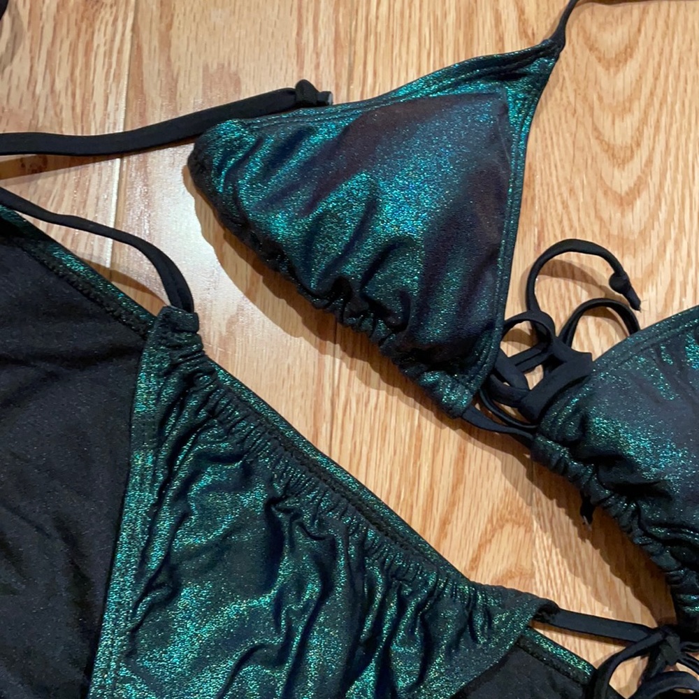 NWOT South Beach Metallic Bikini